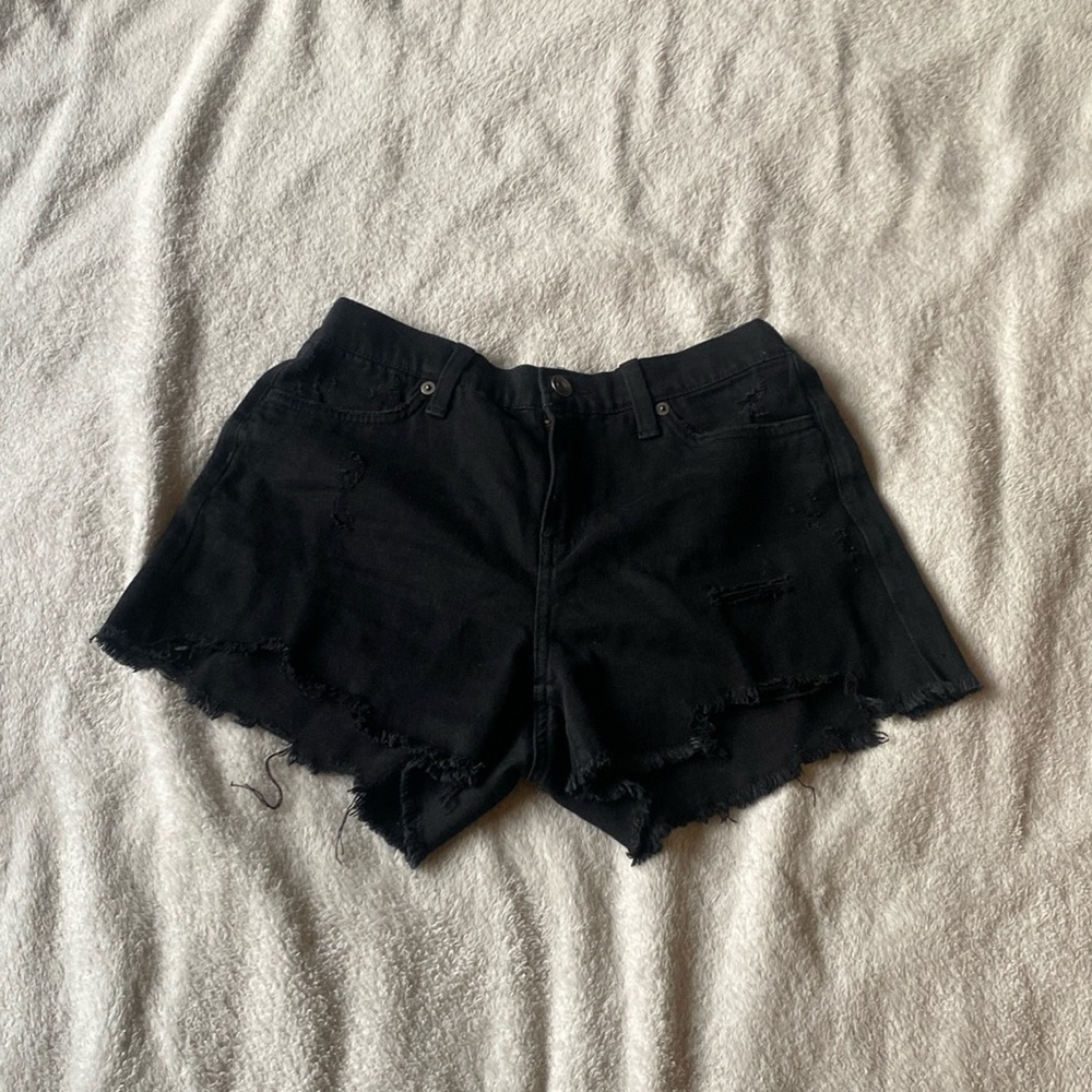 AIRIE JEAN SHORTS BLACK